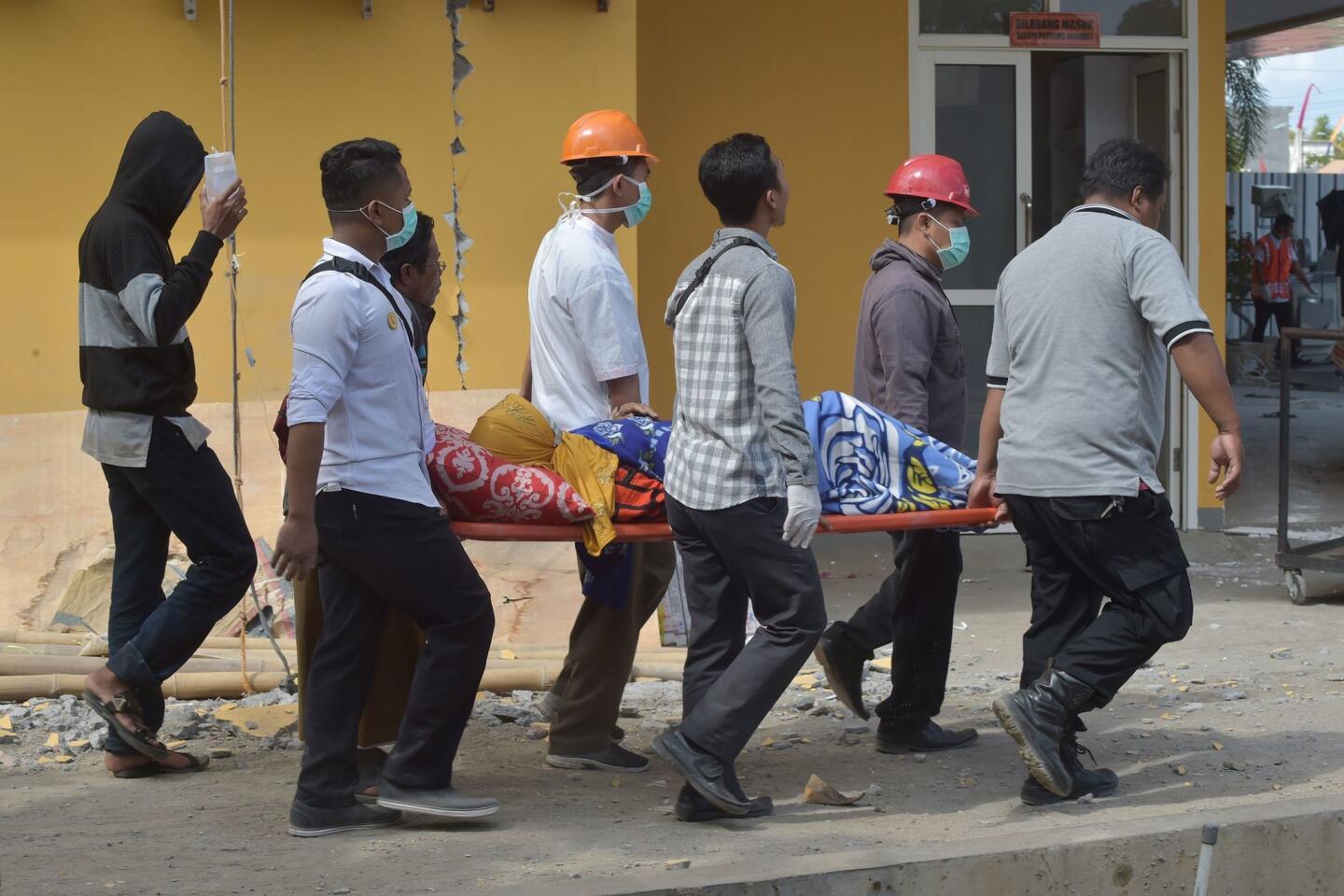 Earthquake hits Indonesian tourist island of Lombok