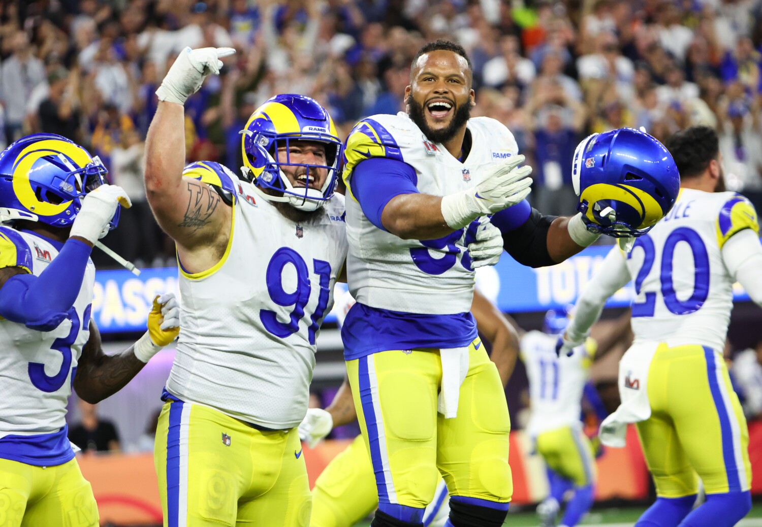 Super Bowl champion Rams will parade through L.A. on Wednesday