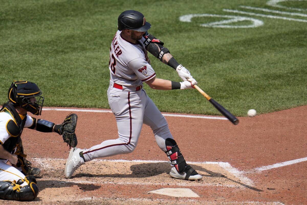 Diamondbacks 1B Christian Walker has hung onto the job as the guy