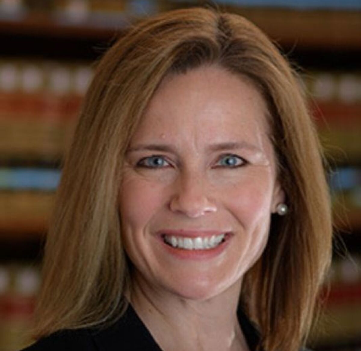 A portrait of federal Judge Amy Coney Barrett of the 7th Circuit Court of Appeals.