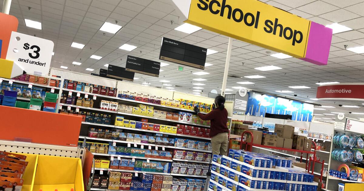 School Inflation Back to school: Inflation is making school supplies pricier - Los ...