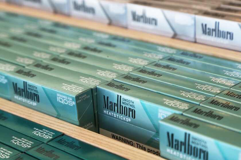 Altria Expands Sales Of Heated Cigarette As Revenue Slides The San Diego Union Tribune