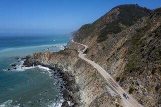 BIG SUR, CA - MAY 02: California Highway 1 hugs the coastline near Limekiln State Park on Sunday, May 2, 2021 in Big Sur, CA. (Brian van der Brug / Los Angeles Times)