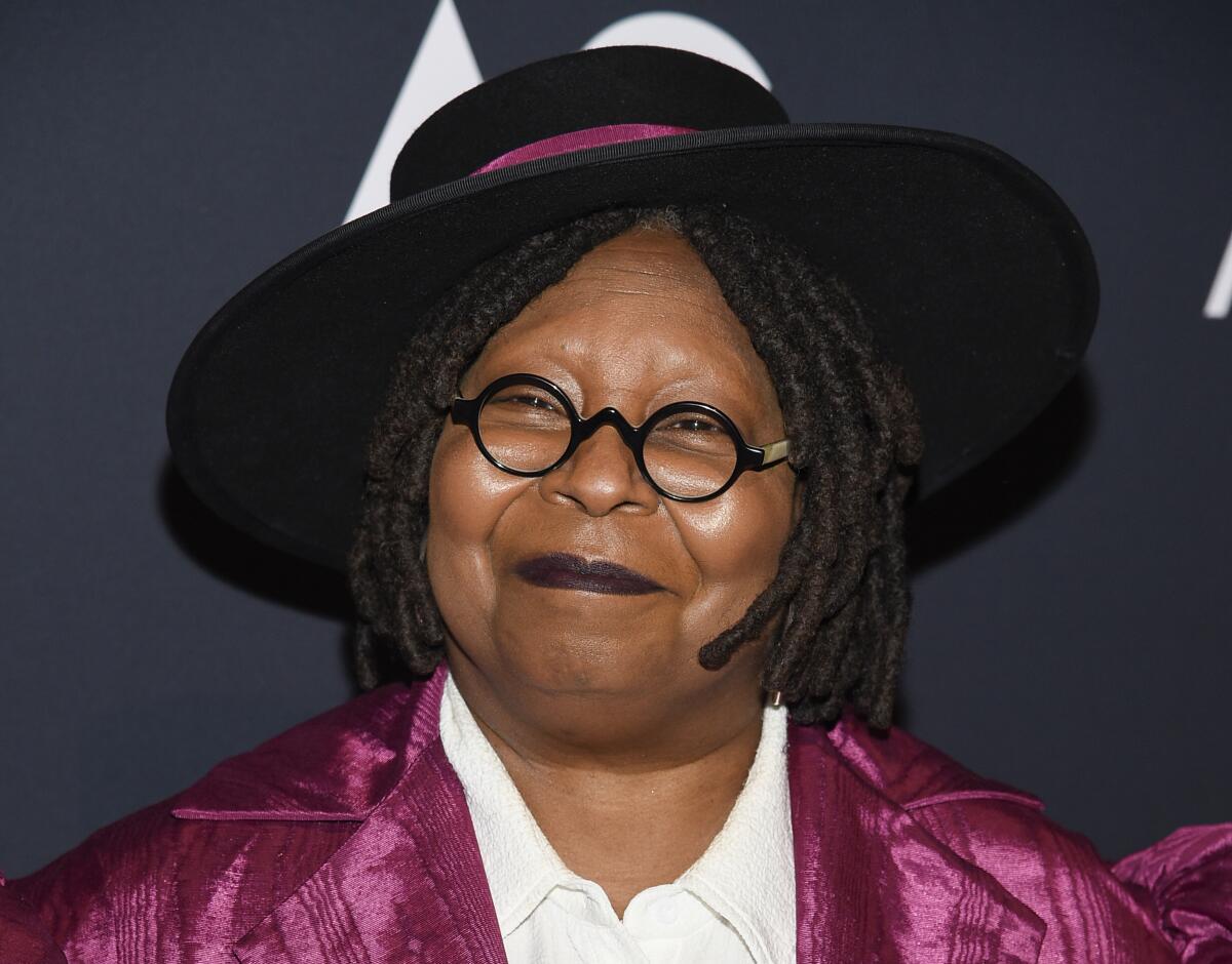 Whoopi Goldberg is suspended from 'The View' over comments - Los Angeles Times