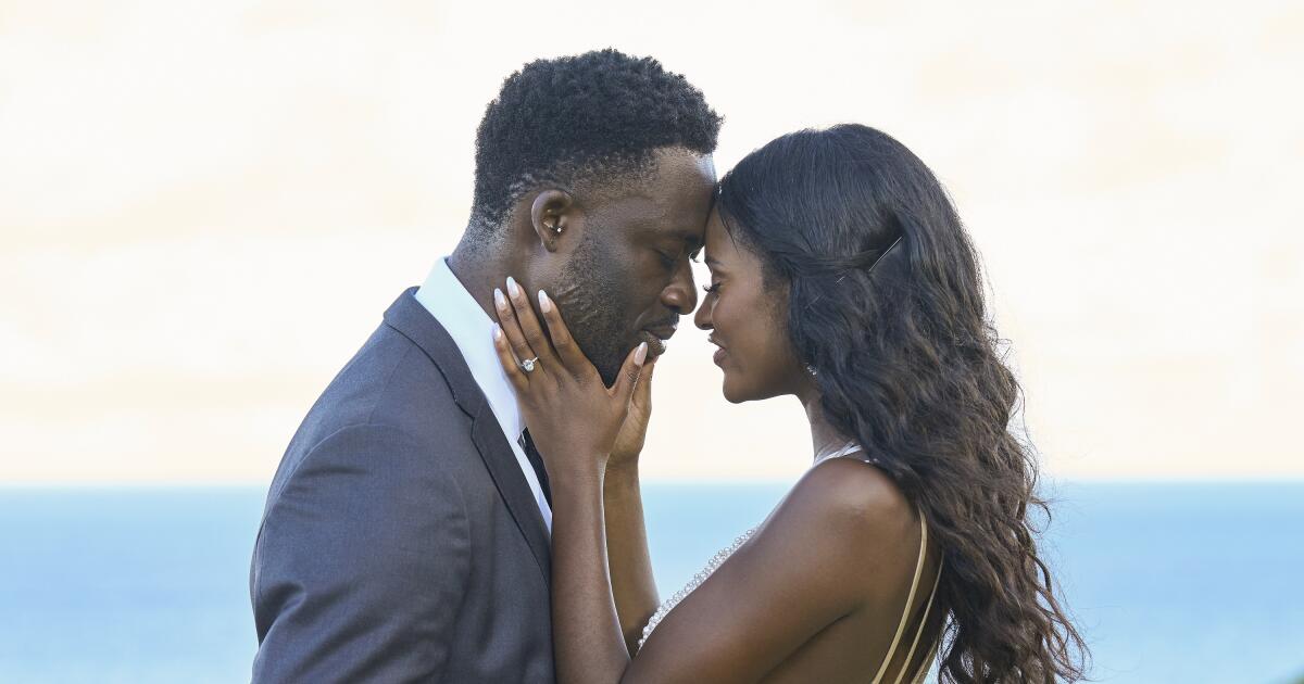These Black ‘Bachelorette’ stars found love in each other. They also made TV history