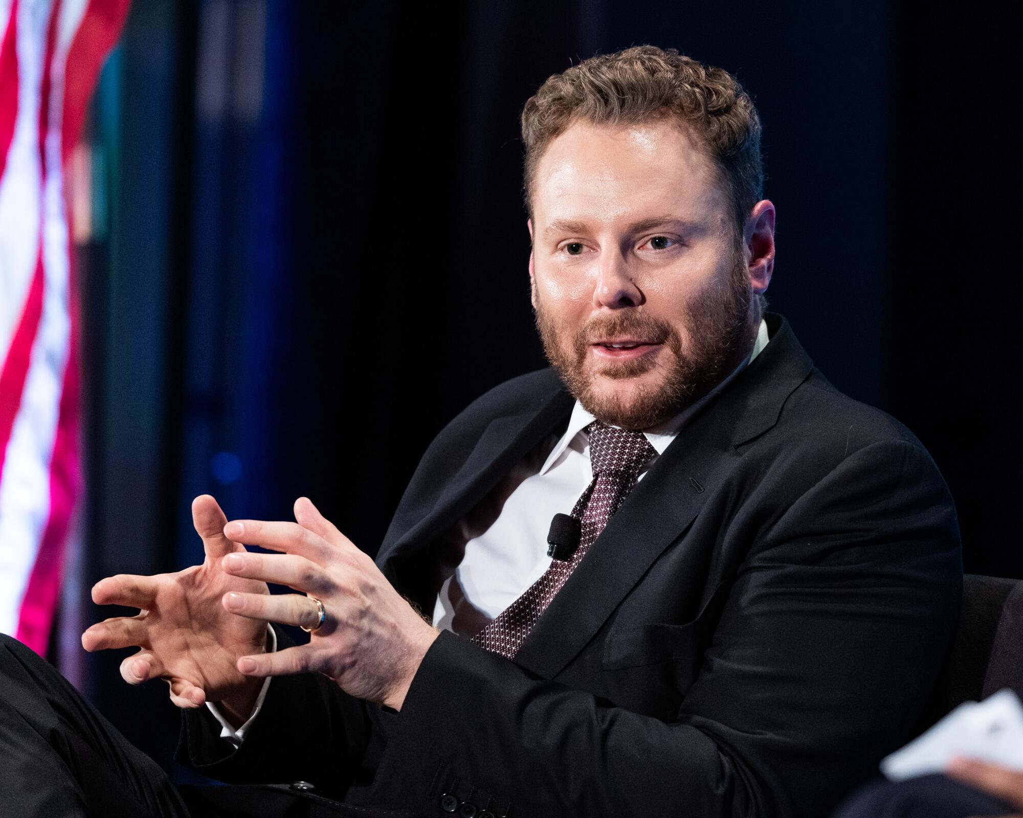 The Opportunity Zone program was the vision of Silicon Valley billionaire Sean Parker, shown here in 2018.