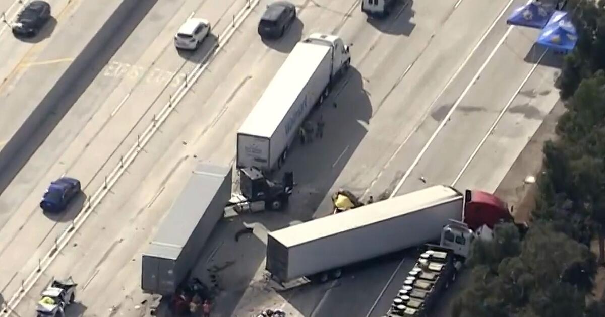 Dramatic Video Of Big Rig Crash On I-10 Emerges; Police Allege Driver, 21, Was Intoxicated - Beritaja Dramatic Video Of Big Rig Crash On I-10 Emerges; Police Allege Driver, 21, Was Intoxicated - Beritaja