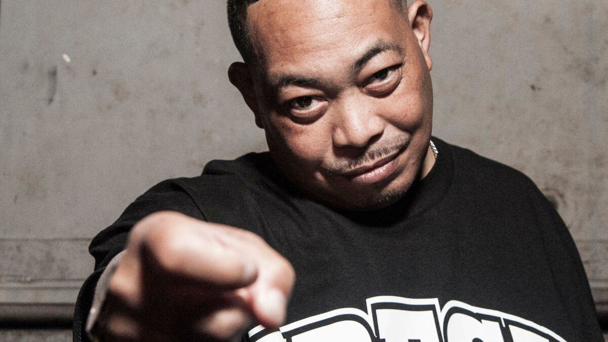 "Fresh Kid Ice" of 2 Live Crew during the Rock the Vote 25th anniversary concert in Washington, D.C. in 2015.
