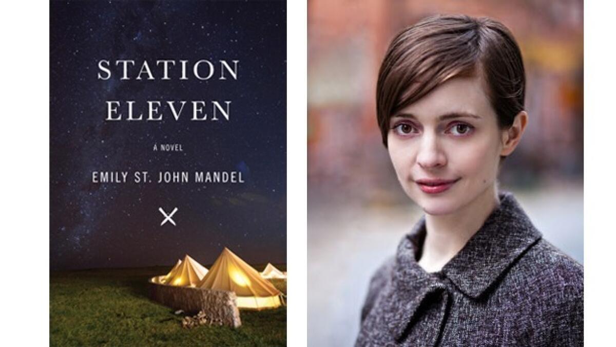 A finalist for the National Book Award in fiction: "Station Eleven" by Emily St. John Mandel