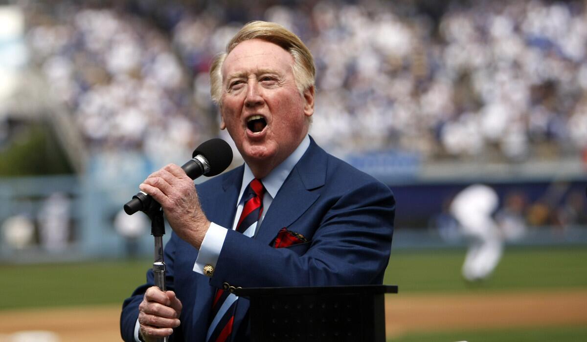 Vin Scully is a voice for the ages - Los Angeles Times
