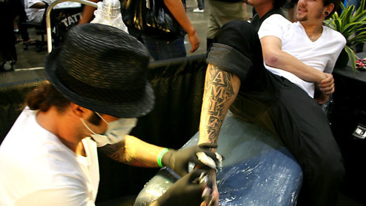 Street Culture: Body Art Expo, Downtown . - Los Angeles Times