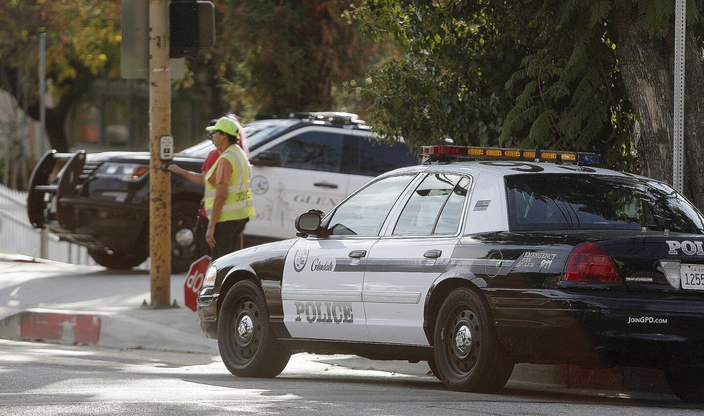 Photo Gallery: Bomb scare at Verdugo Woodland Elementary School in Glendale