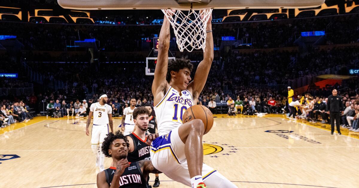 Les Lakers battent Houston après le retour du trio blessé