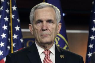 FI"LE - Rep. Lloyd Doggett, D-Texas, listens during a news conference on Capitol Hill in Washington, June 16, 2015. Doggett has become the first in the party to publicly call for President Joe Biden to step down as the Democratic nominee for president, citing Biden's debate performance failing to "effectively defend his many accomplishments." (AP Photo/Lauren Victoria Burke, File)