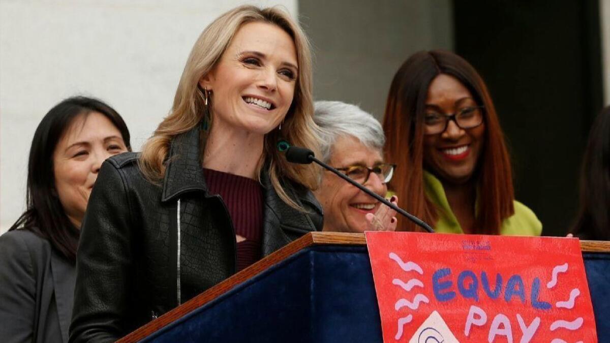 California First Partner Jennifer Siebel Newsom is taking on a more visible role than her predecessor, Anne Gust Brown.