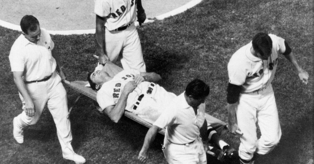 This day in sports: Red Sox's Tony Conigliaro carried off field after  beaned with a fastball - Los Angeles Times