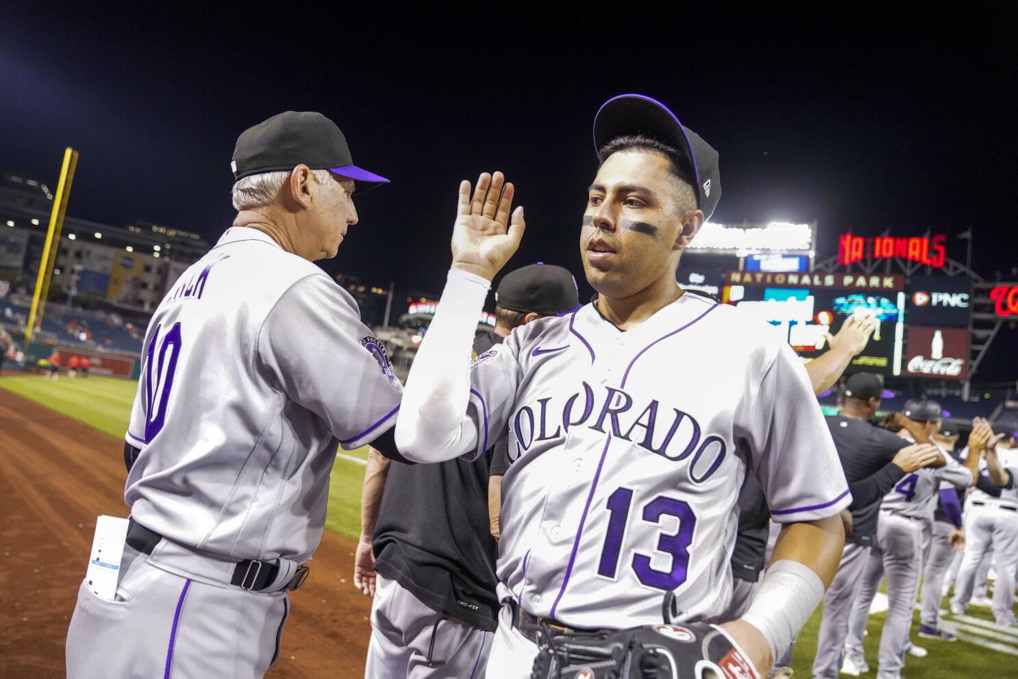 Colorado Rockies Team-Issued 2020 Home Opener Jersey: Nolan