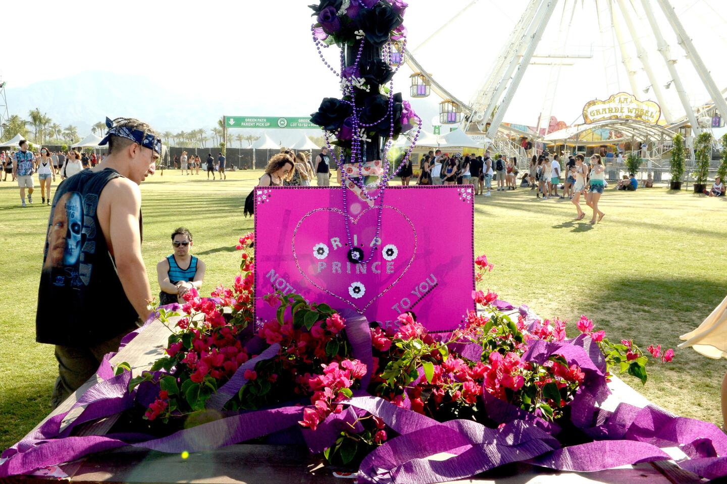 Remembering Prince at Coachella