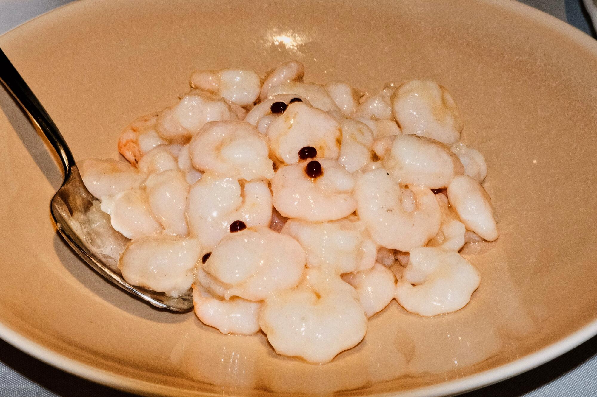 Stir-fried river shrimp at Array 36 in Temple City.