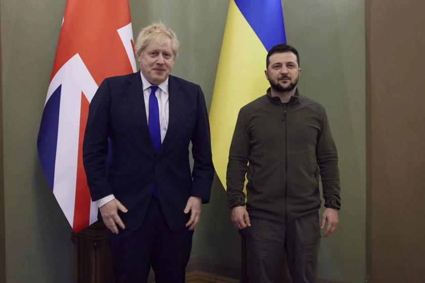 Johnson and Nehammer meet with Zelenskyy in kyiv