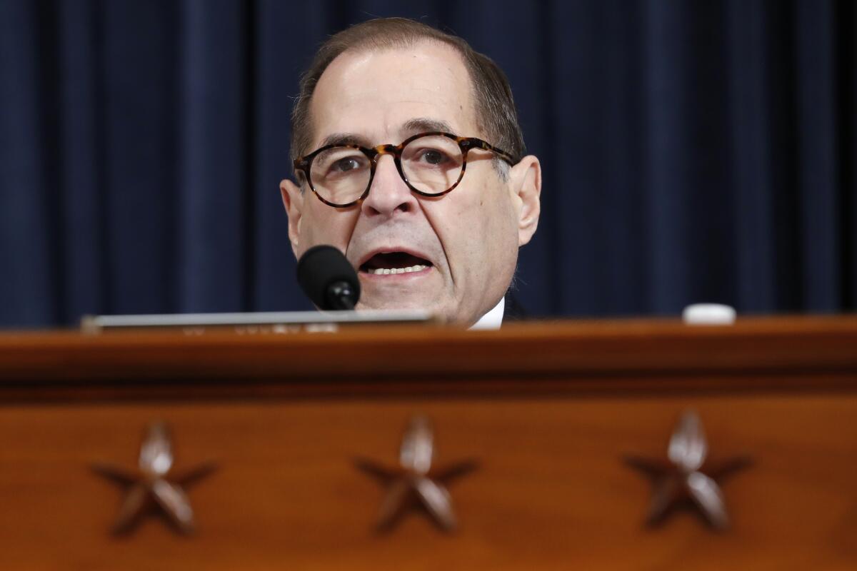 House Judiciary Committee Chair Jerrold Nadler, (D-N.Y.) will hold a hearing on Monday to hear evidence that could lead to articles of impeachment against President Trump.