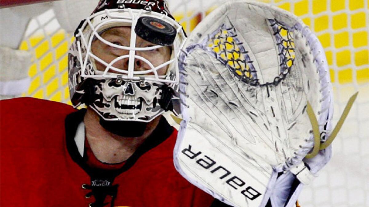 We're only Flames legend Miikka Kiprusoff days away from Flames hockey : r/ CalgaryFlames