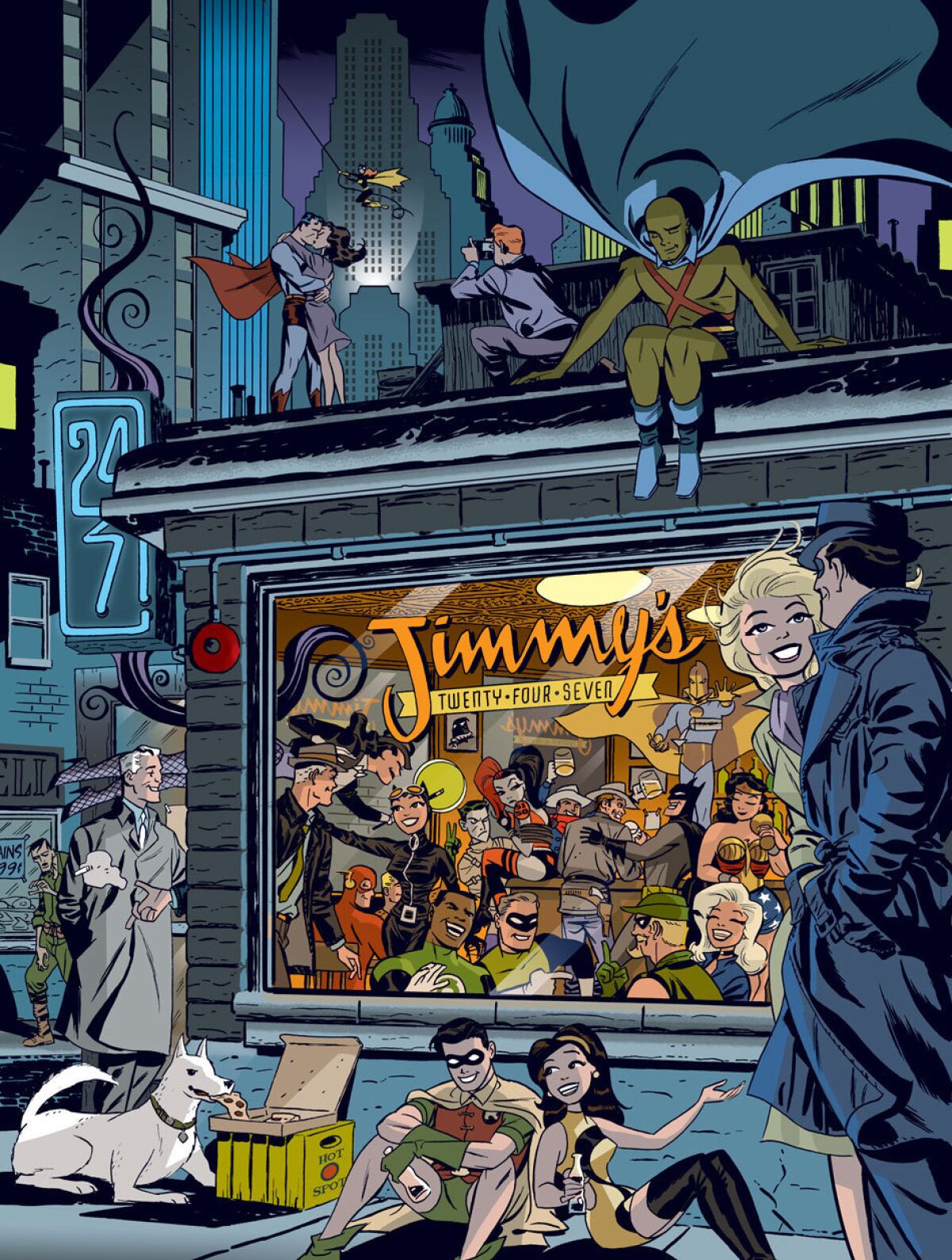 "Graphic Ink: The DC Comics Art of Darwyn Cooke.” (Darwyn Cooke / DC Comics)
