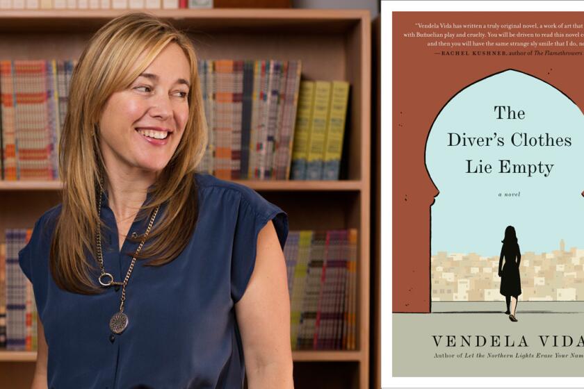 'The Diver's Clothes Lie Empty' and author Vendela Vida.