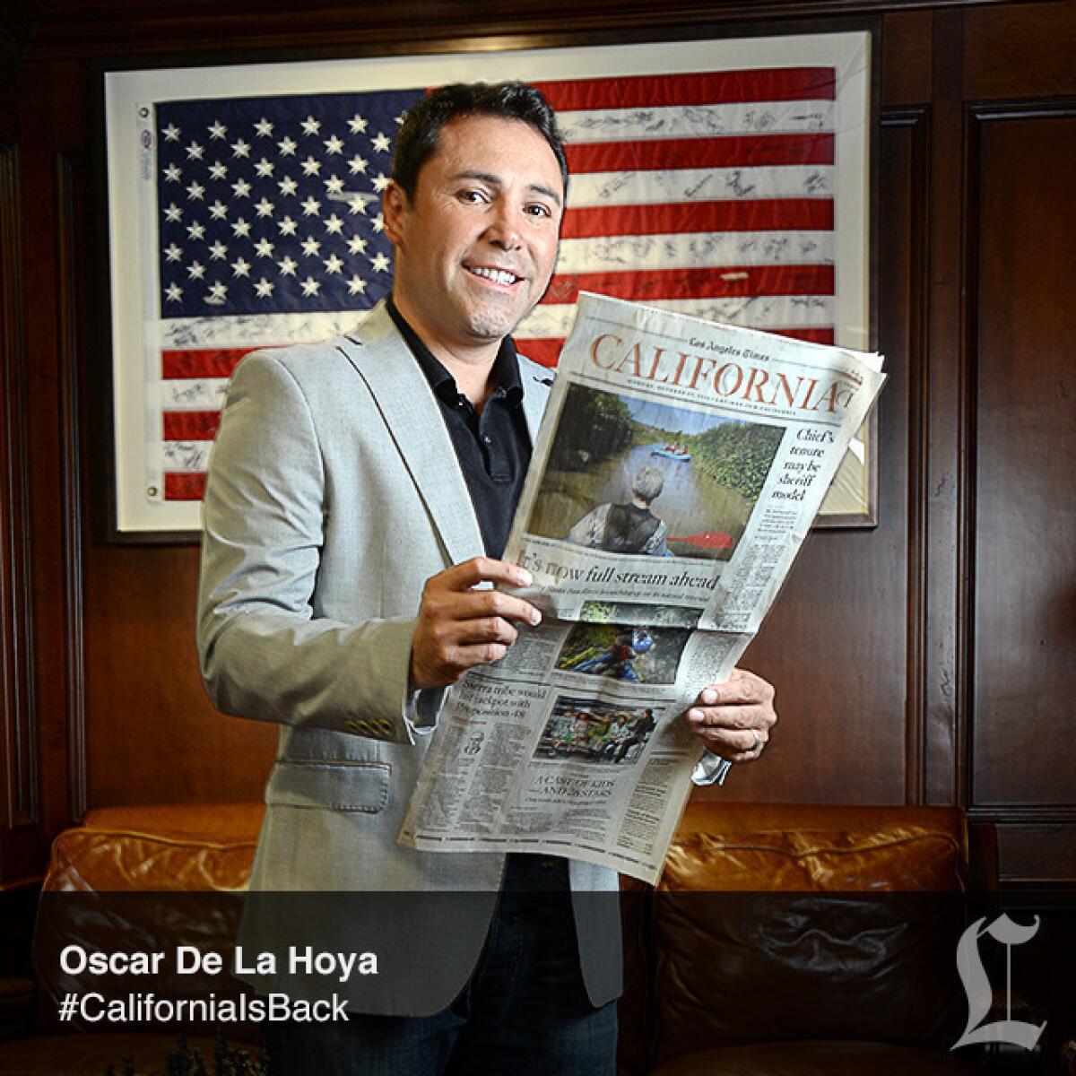 Oscar De La Hoya, Golden Boy Promotions.