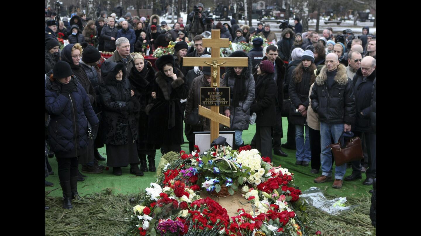 Funeral for Boris Nemtsov