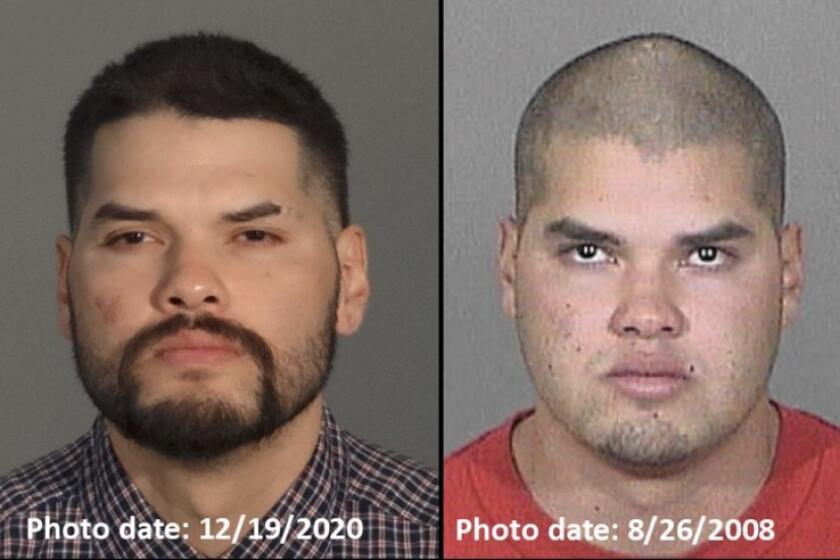 Photos of Rudy Anthony Rodriguez, Jr., provided by the Los Angeles County Sheriff’s Dept. 