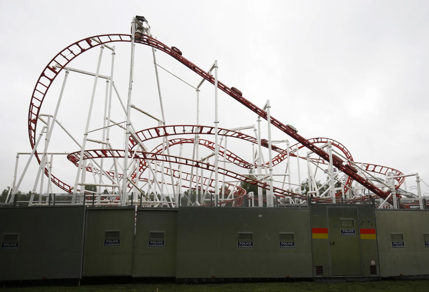 M&D's amusement park rollercoaster crash