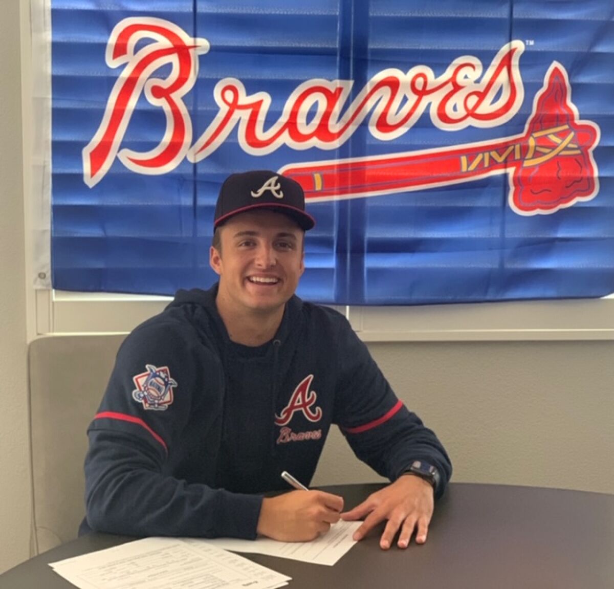 Encinitas' Ethan Workinger signs with the Atlanta Braves.