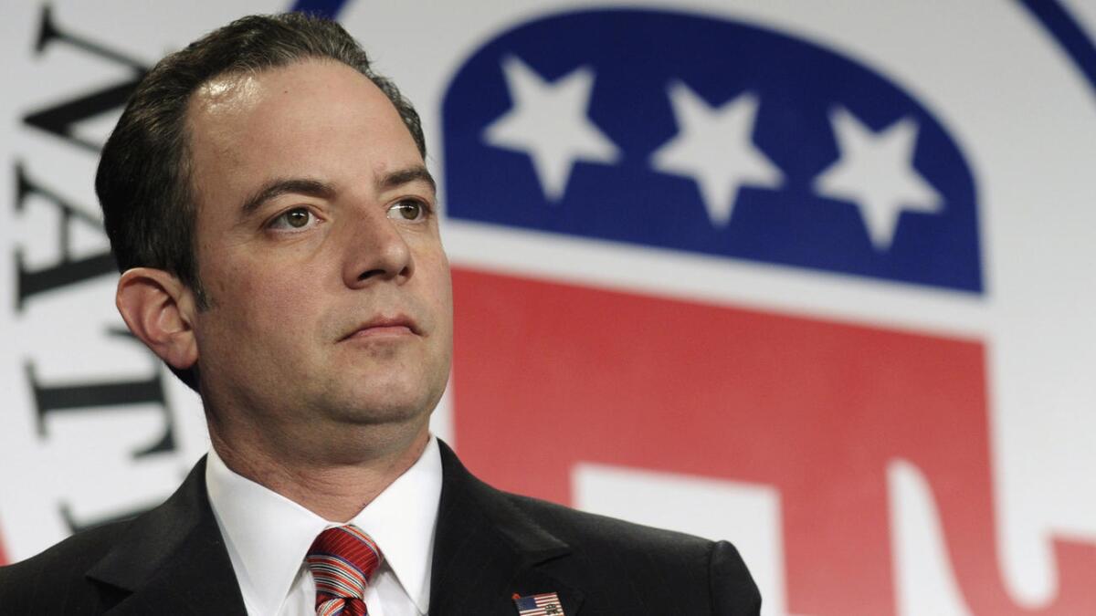 Republican Party Chair Reince Priebus