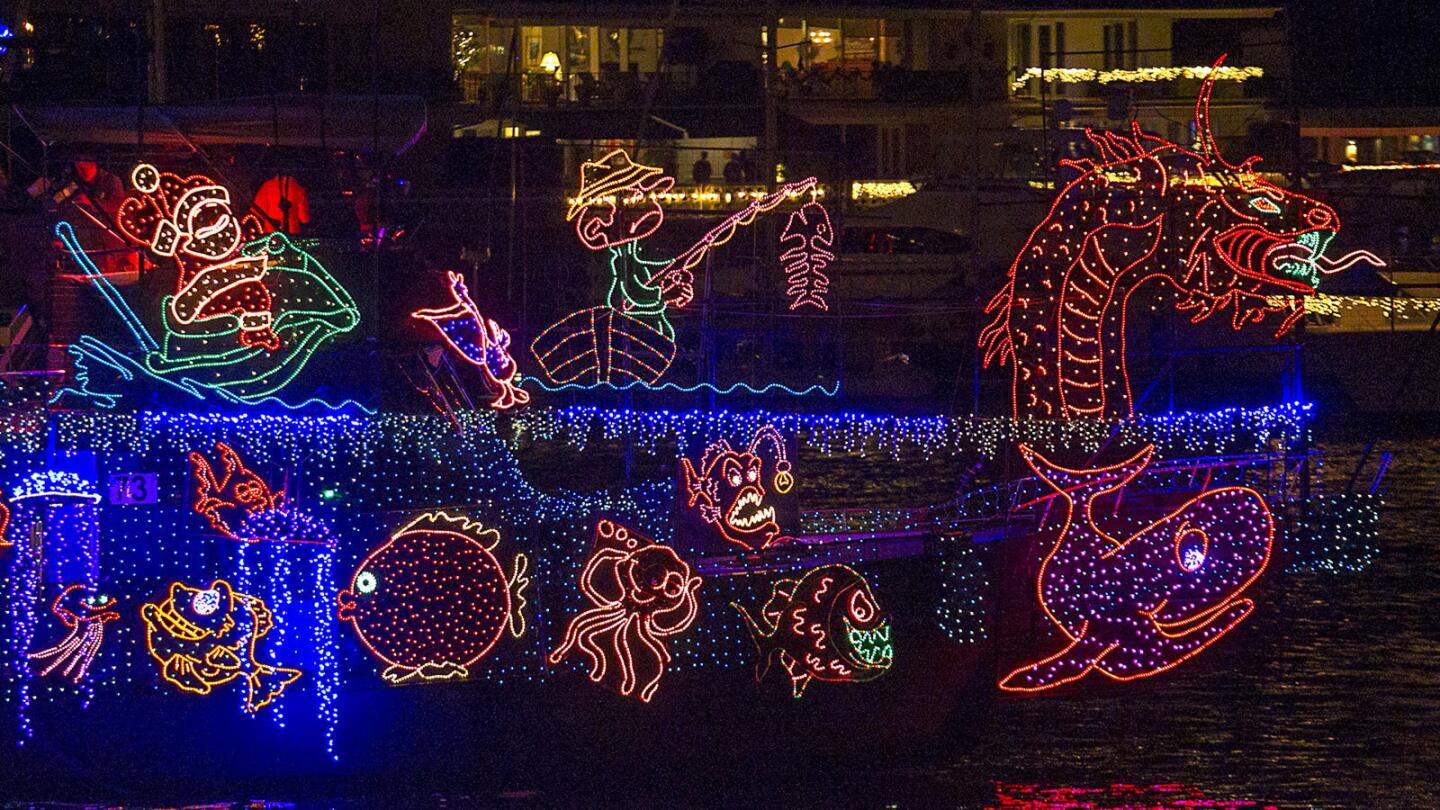 Dragon boat at annual parade