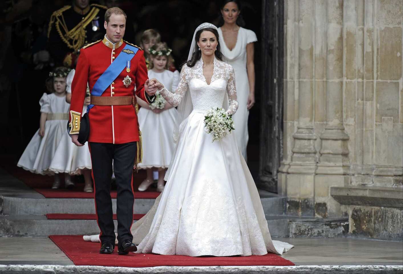 And Alexander McQueen, the label he founded, was responsible for the most speculated about, photographed and copied garment of the year: the wedding gown Kate Middleton wore to marry Prince William of England .That dress made Sarah Burton, who took over as McQueen¿s creative director, a star in her own right. (And it drew a record 600,000 people to Buckingham Palace when it was displayed over the summer.)
