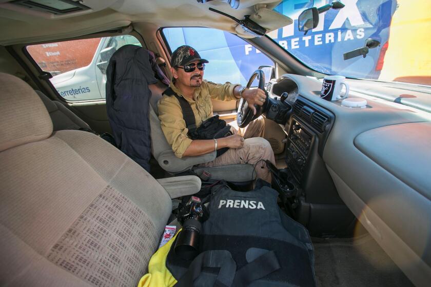 John Gibbins  U-T Tijuana “fixer” Margarito Martinez, who is a photographer himself, helps visiting photojournalists and reporters to navigate Tijuana.