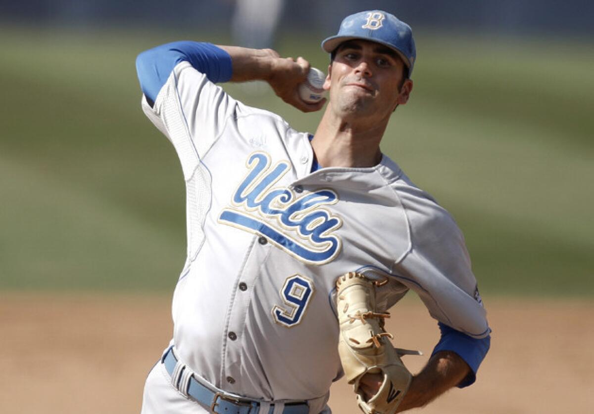 UCLA's Adam Plutko is UCLA's career leader in postseason victories at 6-0 and has a 0.87 earned-run average.