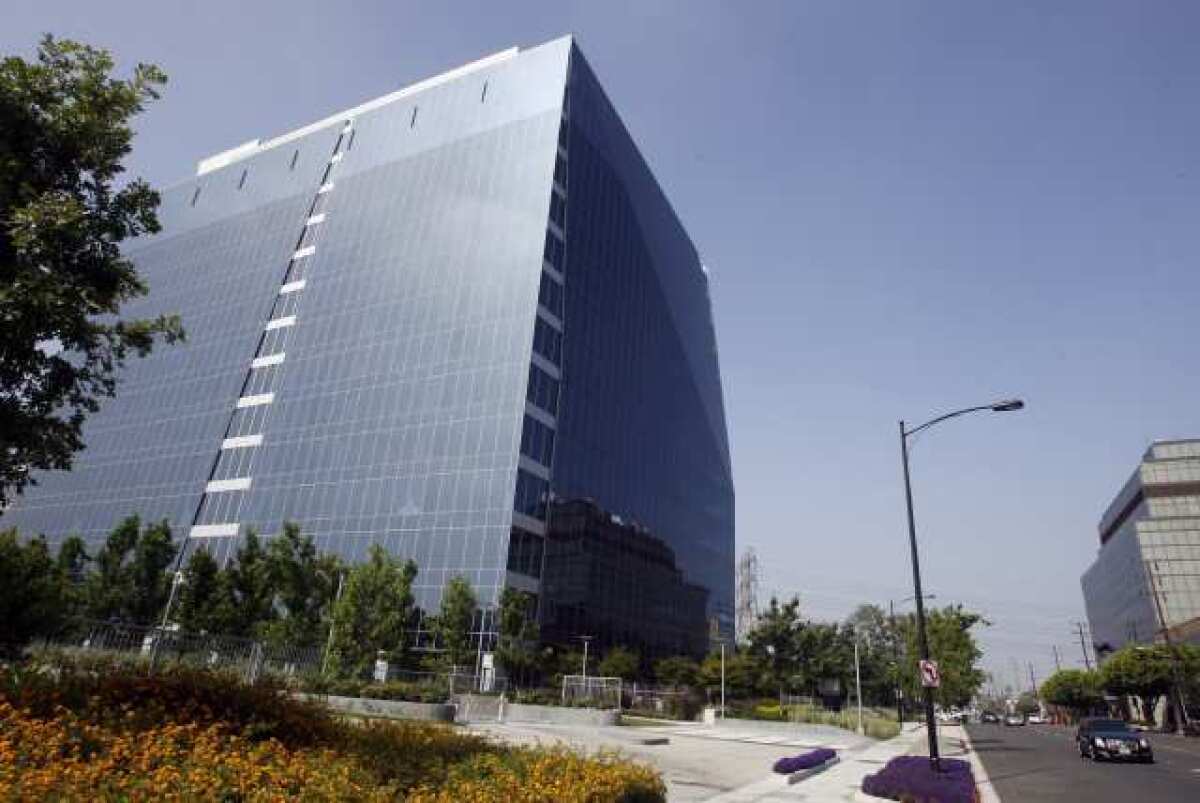 Independent television station KCET will soon move from their Hollywood location into the largely empty Pointe Building at 2900 W. Alameda, Burbank.