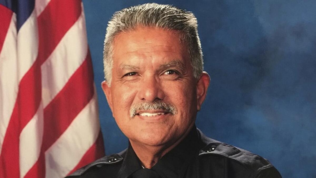 Palm Springs Police Officer Jose "Gil" Vega was due to retire in December after a 35-year career.