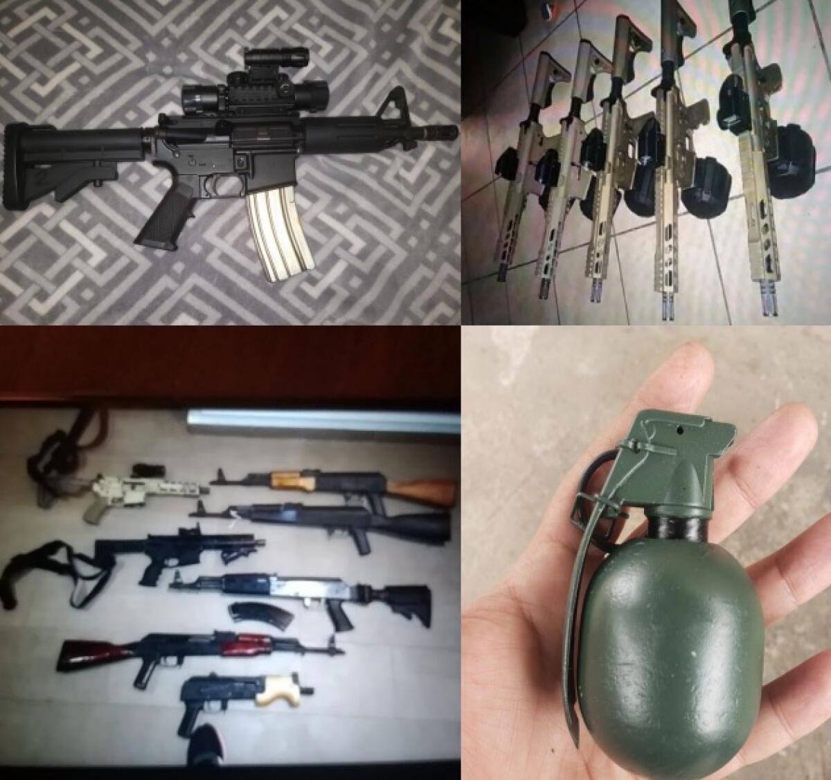Alfredo Lomas Navarrete trafficked these weapons from U.S. to Mexico on behalf of a Sinaloa cartel drug trafficking cell
