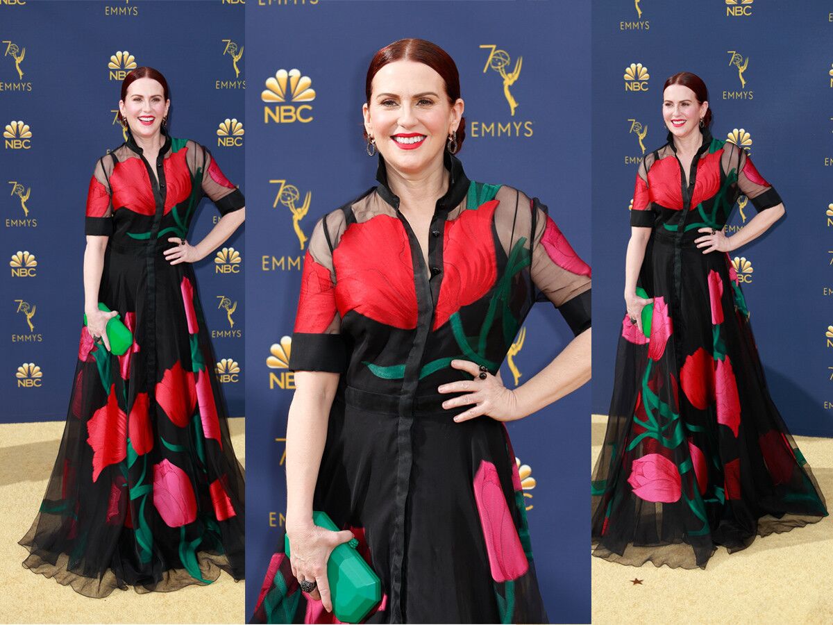 Megan Mullally is on our worst-dressed list.
