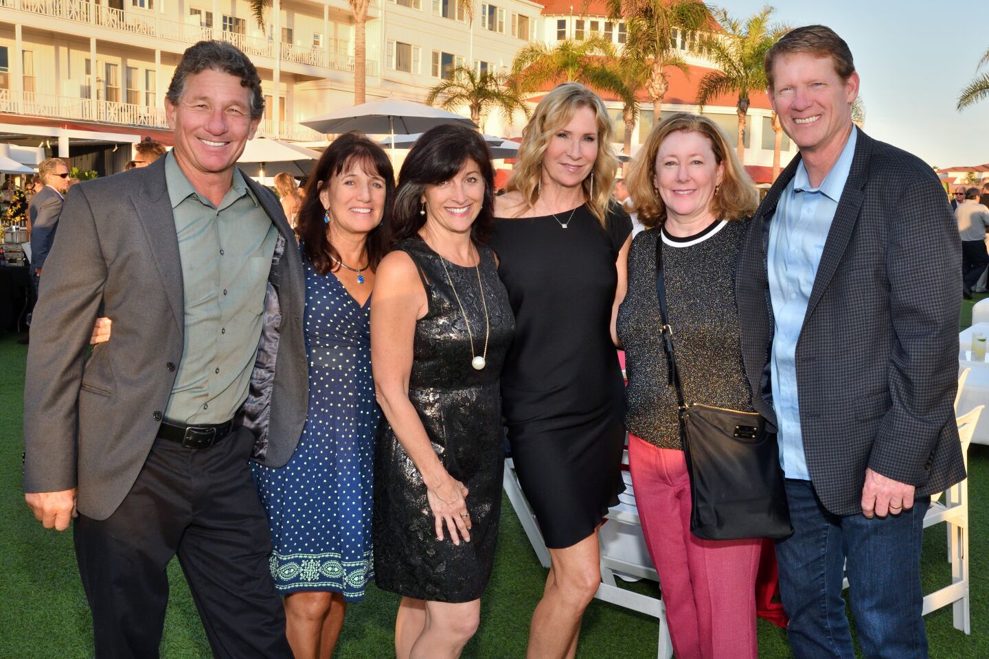 Jim and Jeanna Beauchamp, Misty Morgan, Linda Jacoby, Molly and Broc Glover