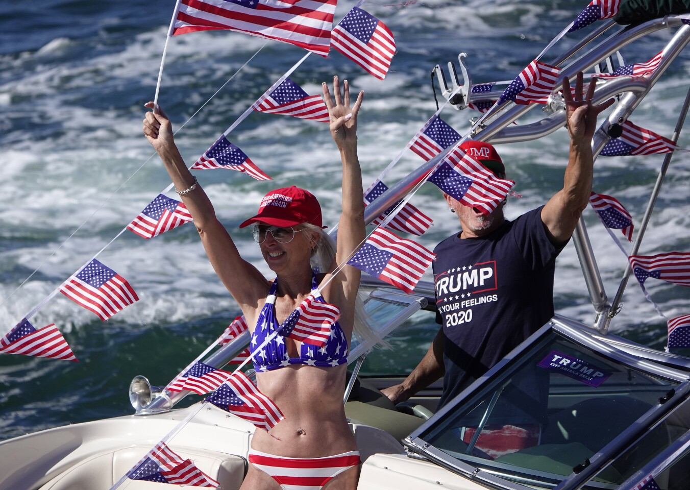 Photos Trump Boat Parade The San Diego UnionTribune