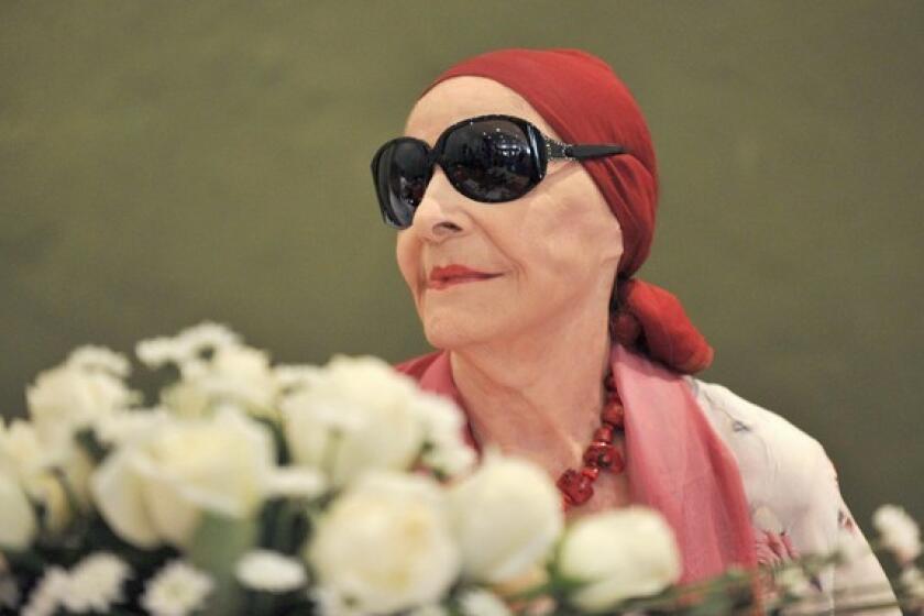 'AMO LA VIDA': Alicia Alonso, who says she loves life, has no plans to retire and is not grooming a successor.