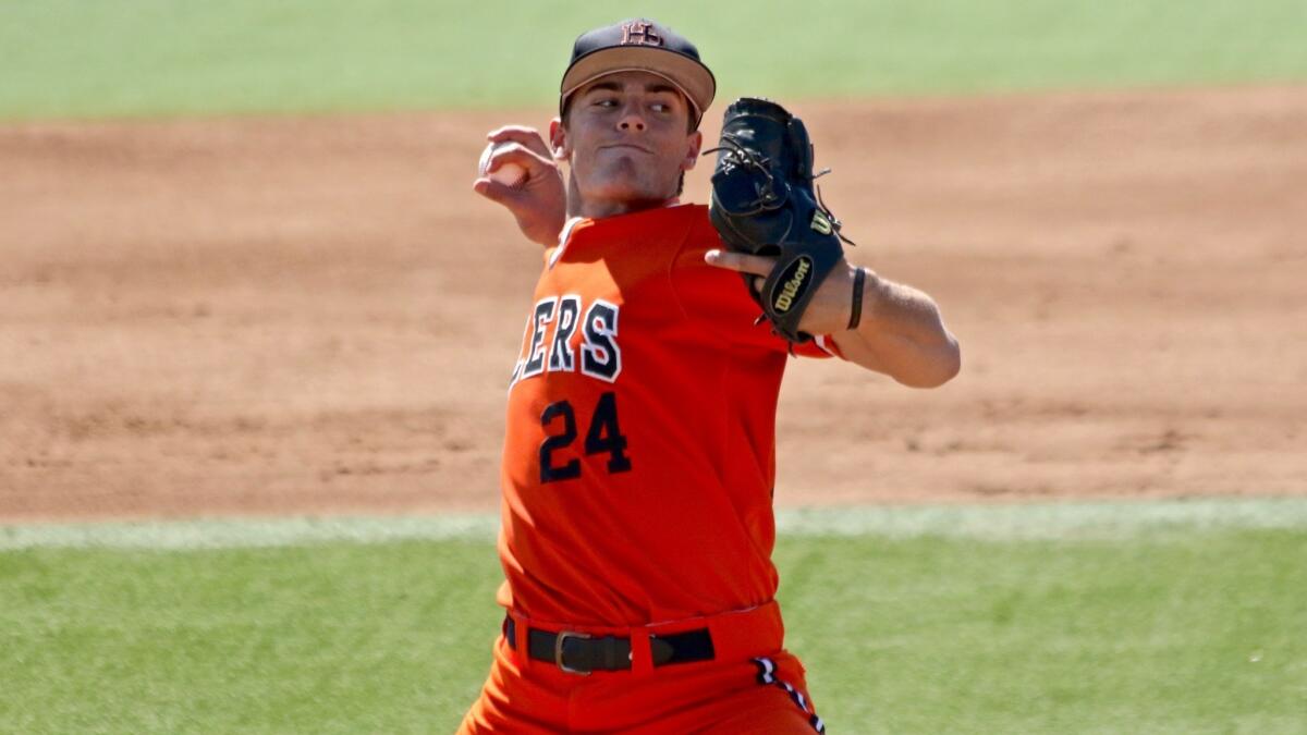 Hagen Danner and Huntington Beach are ranked No. 3 this week.