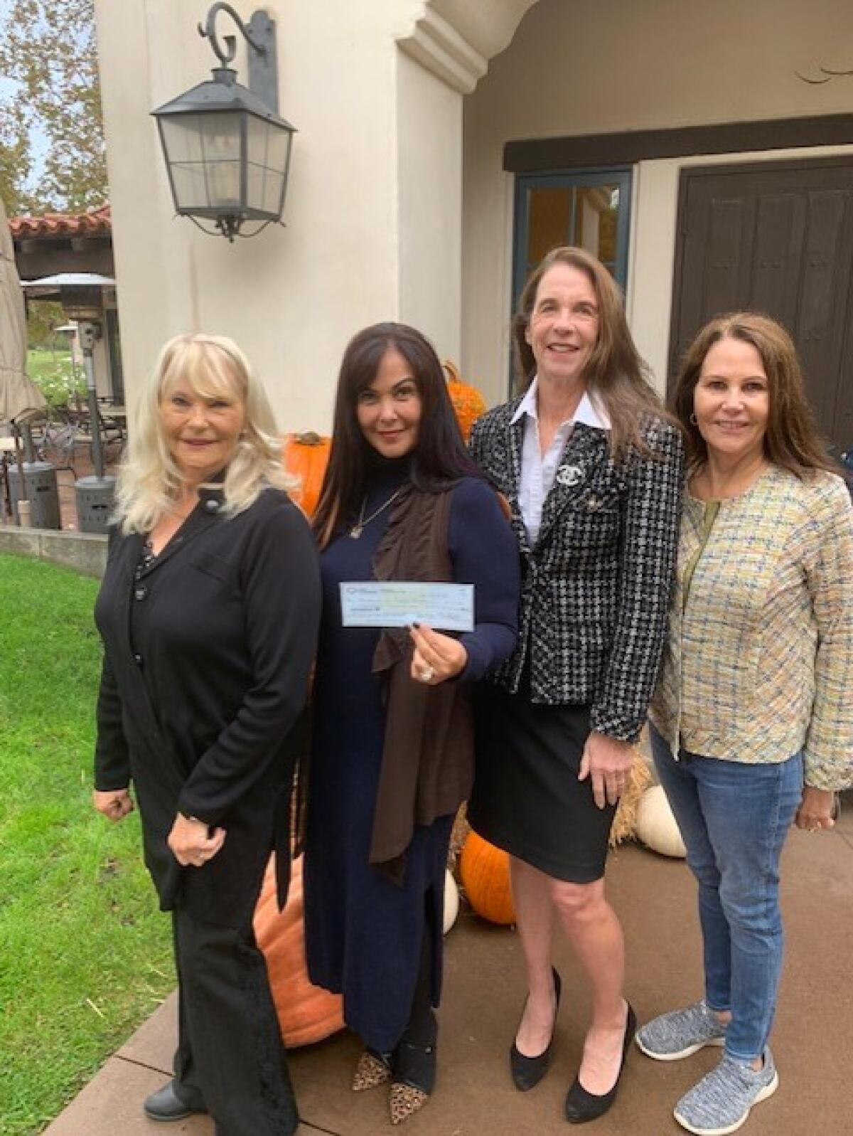 Pictured are (l-r) Joan Scott, Sandra den Uijl, Deana Carter and Kathy Lathrum.