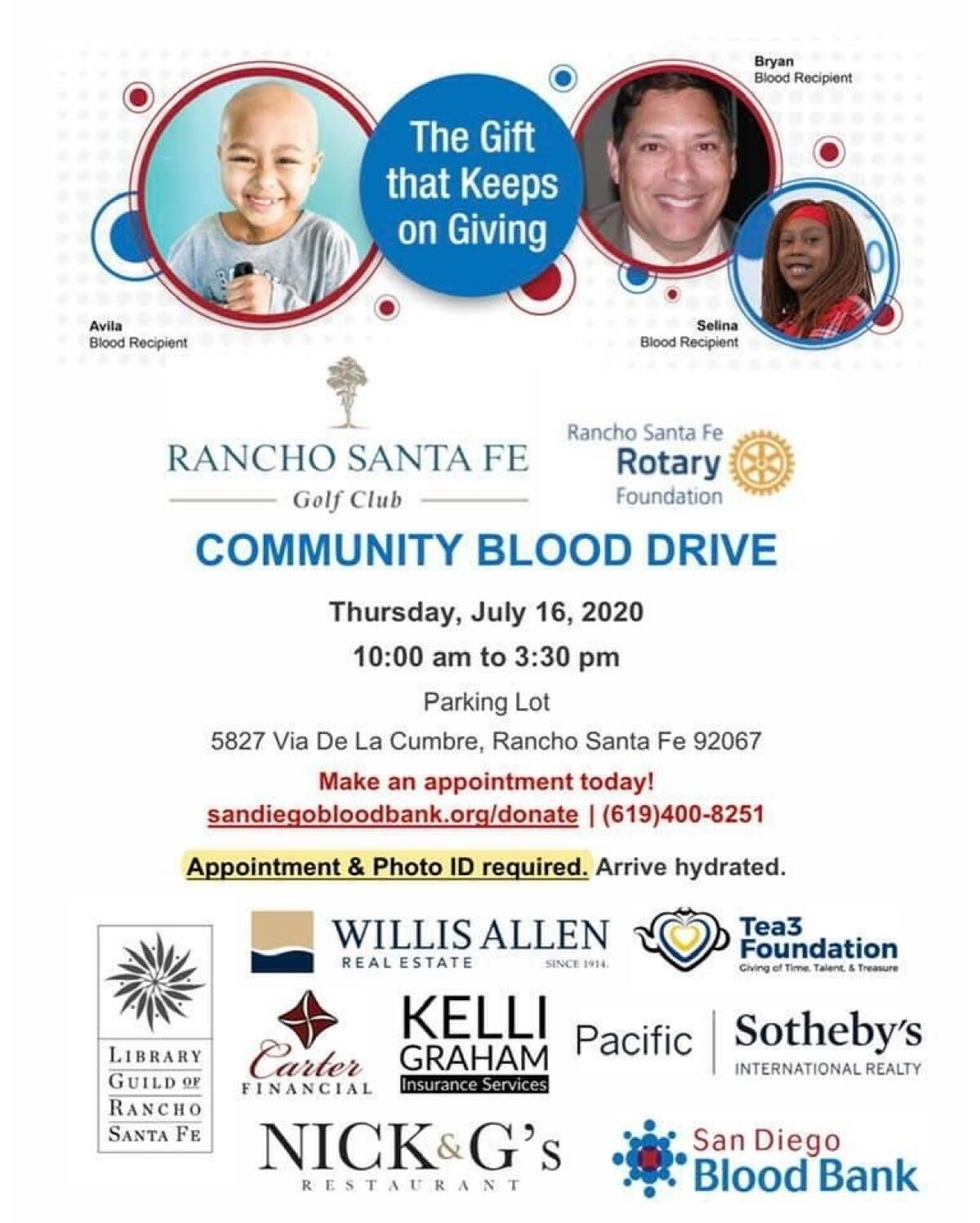 Blood drive