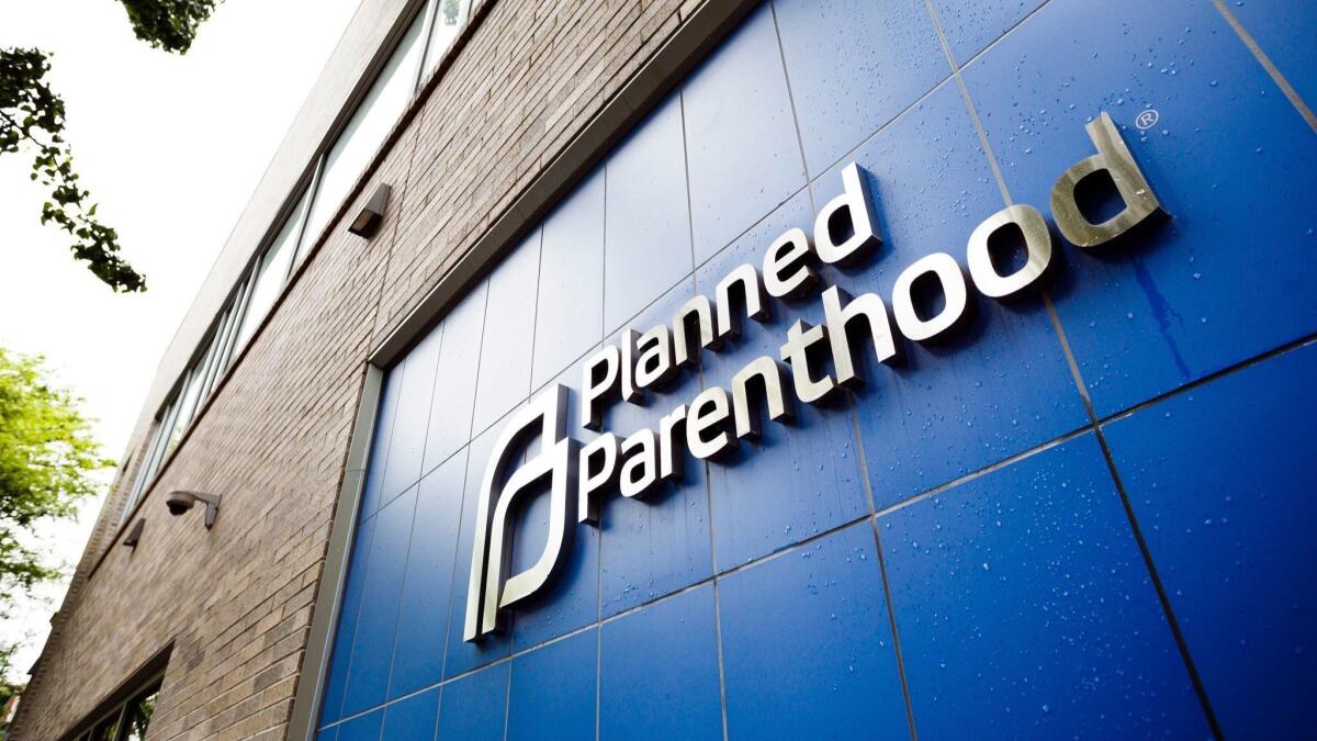 A ruling by a federal appeals court panel allows the Trump administration to deny funds to family planning clinics in California, Oregon and Washington that refer clients for abortions. The ruling can be appealed. Above, a Planned Parenthood clinic.