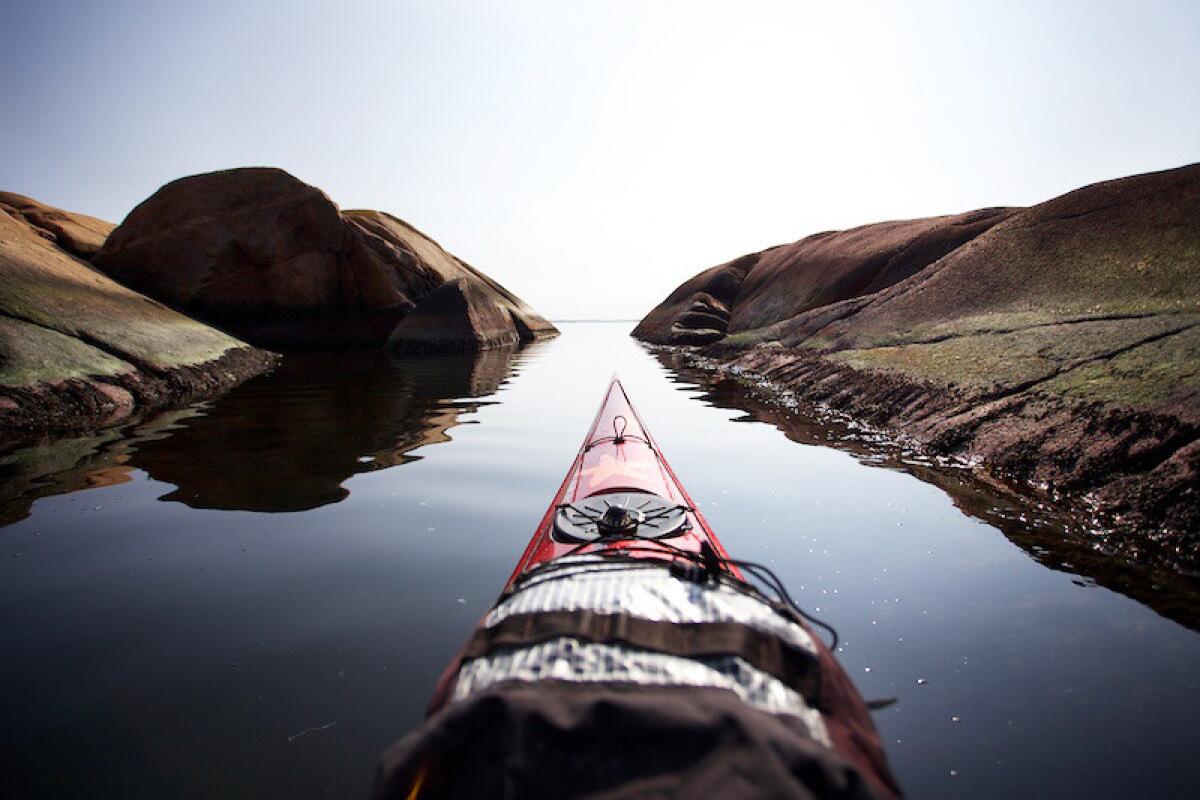 This area has become increasingly popular with kayakers.